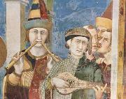 Simone Martini St Martin is dubbed a Knight (mk08) Sweden oil painting artist